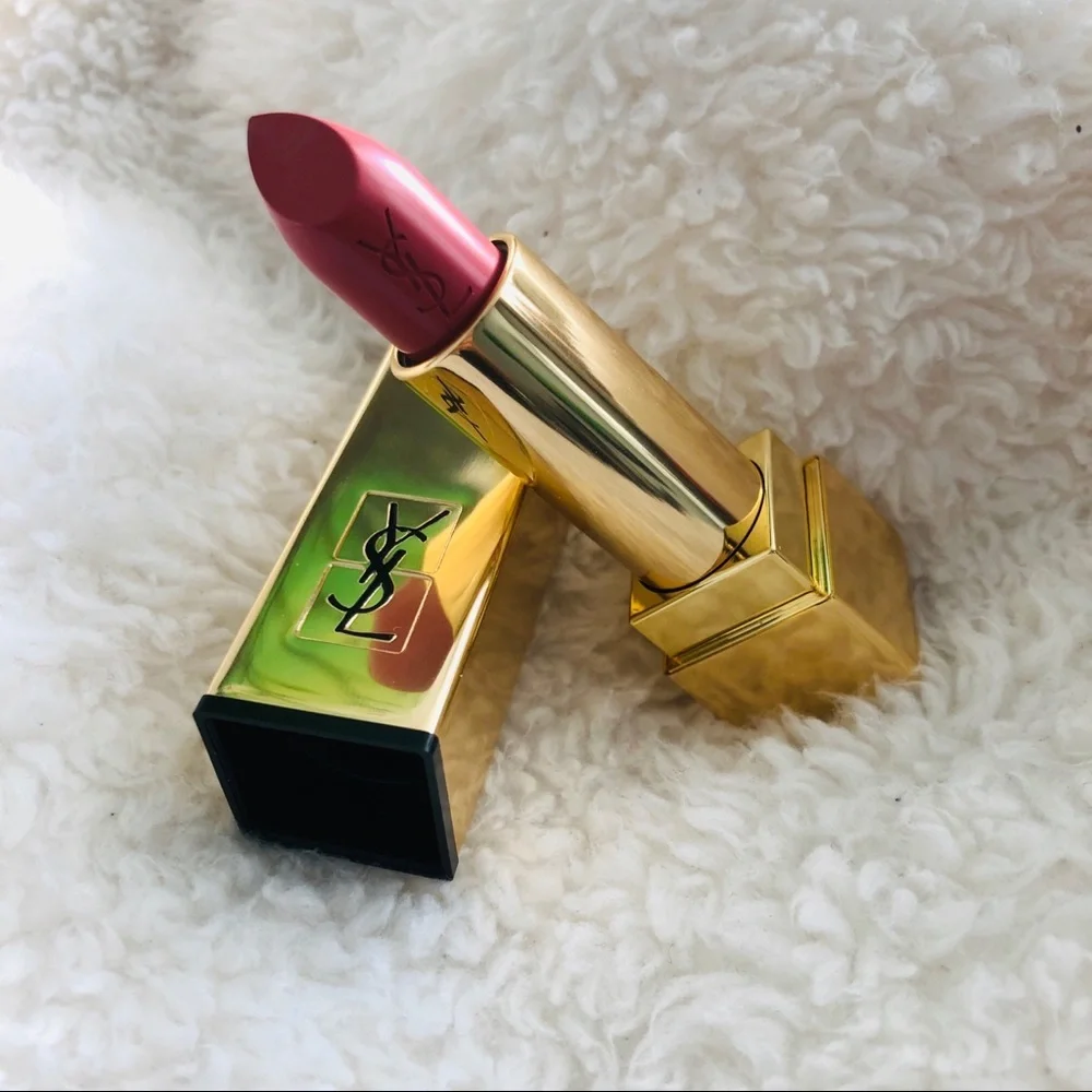 New YSL Lip Duo Full Size +Cosmetic Bag (black 417 not included)